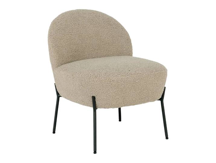 Sessel MERY-506, Edy&liv, braungrau, Textil