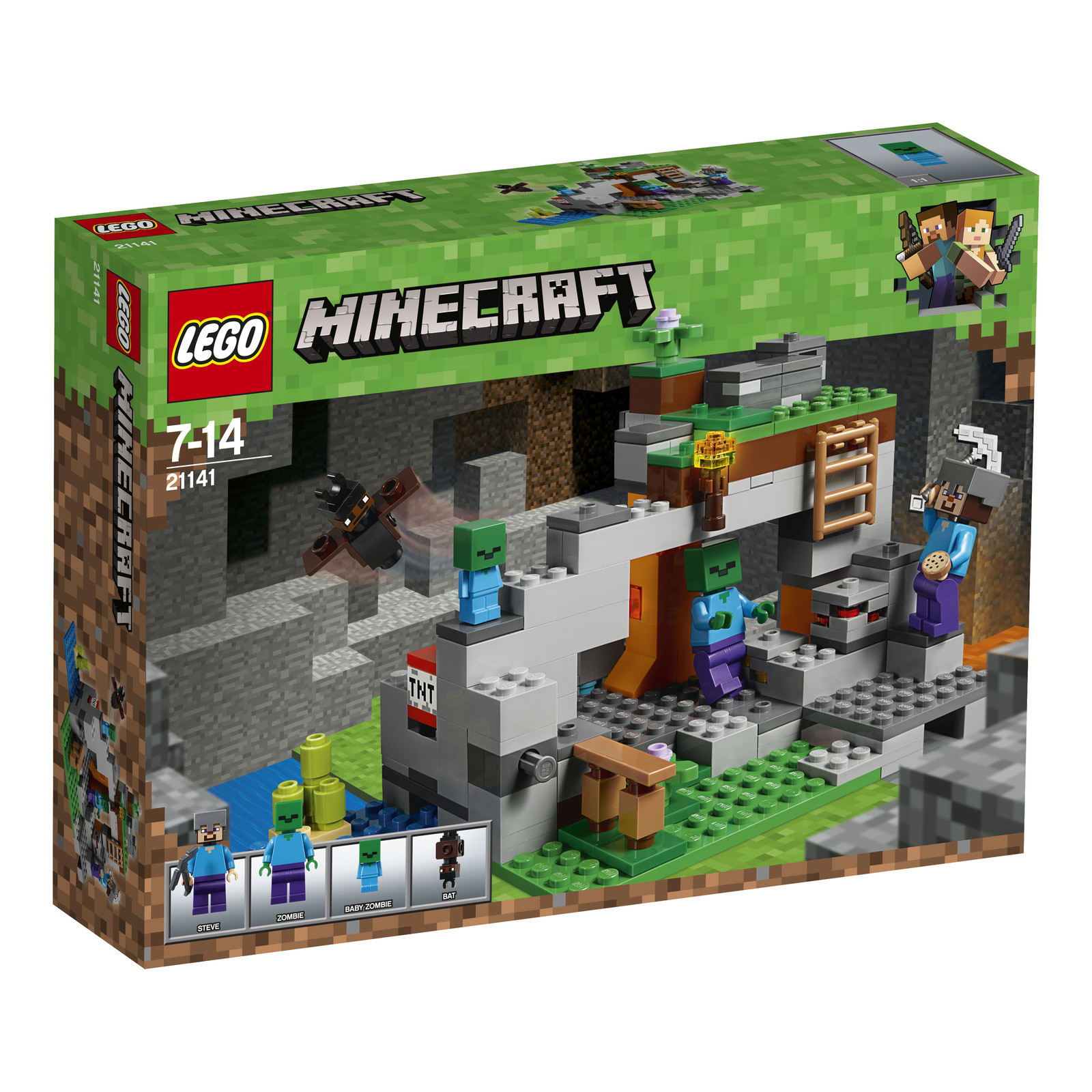 LEGO Minecraft Zombiegrot 21141