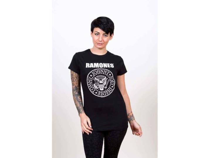 T-Shirt # S Black Femmina # Seal