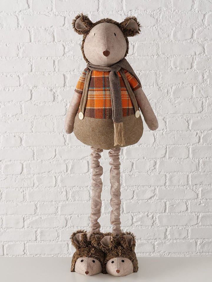 Boltze Dekofigur "Alexo" in Braun/ Orange - (H)100 cm - onesize