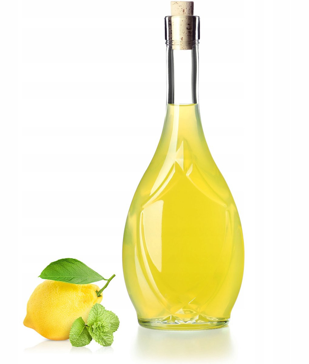 KADAX glazen wijnfles met kurk voor olijfolie, azijn of alcohollikeur, 500 ml
