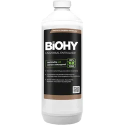 BiOHY Universal Entkalker (1l Flasche) | Konzentrat für 20 Entkalkungsvorgänge pro Flasche | Kompatibel mit allen Kaffeevollautomaten