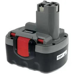 AccuCell, Werkzeugakku + Ladegerät, Akku für Werkzeug Bosch 14,4V 3000mAh NiMH O-Pack jap.Zellen (14.40 V)