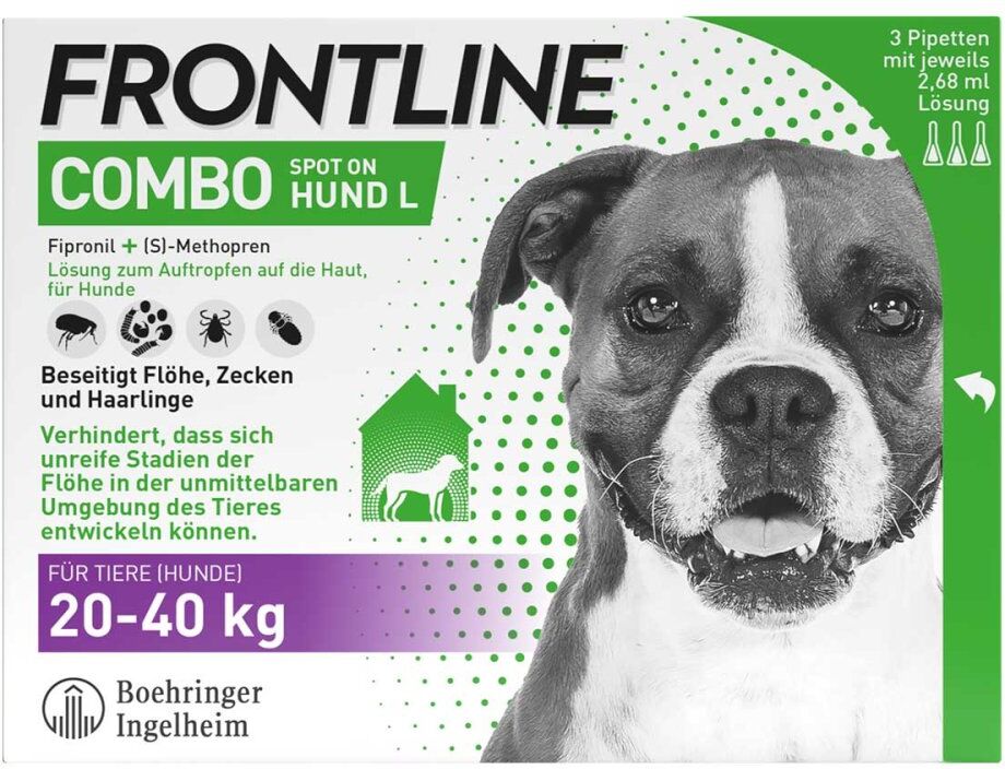 FRONTLINE COMBO® Spot On Hund L 20-40 kg 3stk