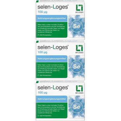 Selen-Loges 100 µg Filmtabletten x3 3x200 St