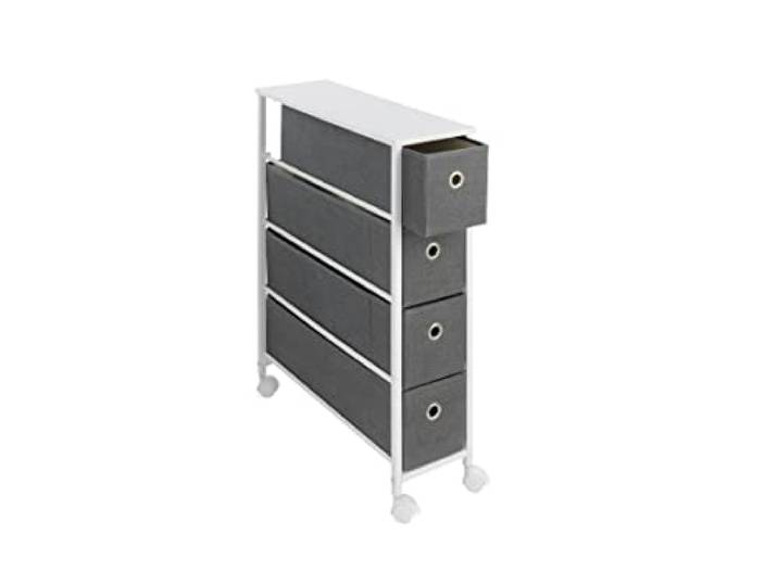 Maximex Étagère pour niches\, 4 tiroirs\, Blanc