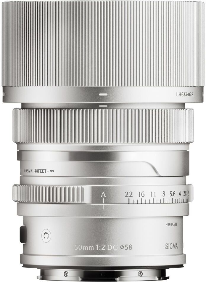 Sigma 50mm f/2.0 DG Contemporary  L-mount silver