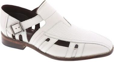 Stacy Adams Calvino - Mens 7.5 White Sandal Medium