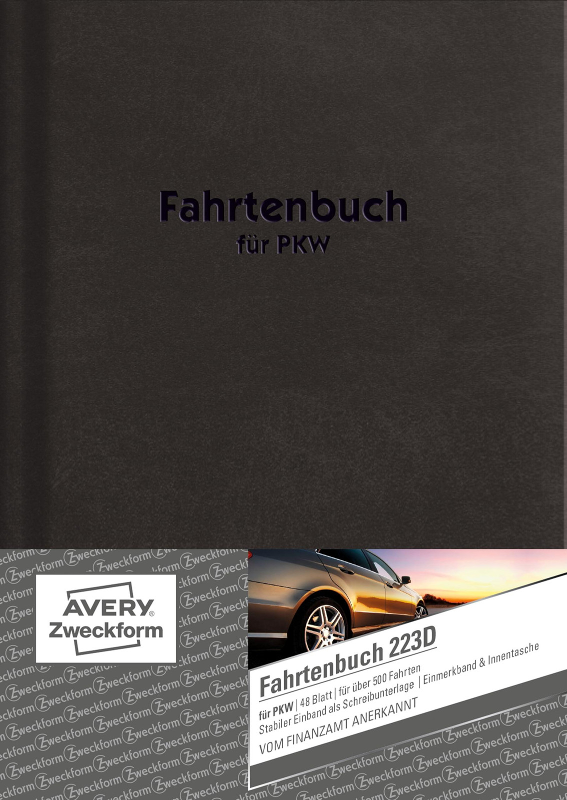 Avery Zweckform 223D Reiskostenboekje A5 voor belastingaangifte, 48 bladen, wit