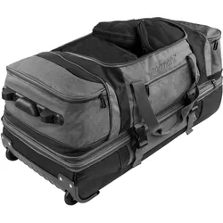 Normani Reisetrolley 120-150 L mit Kleidertaschen, Koffer, Grau