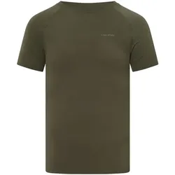 Viking Lockness Herren-T-Shirt mit kurzen Ärmeln in Olive. Gr. S