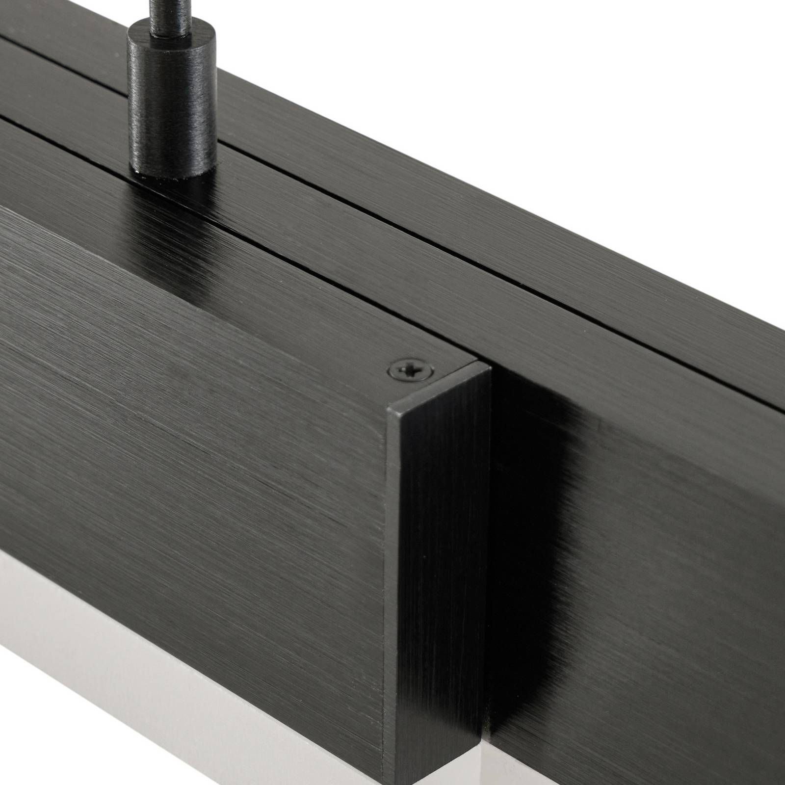 Hängelampe Torven Lucande, dimmbar, schwarz, für Wohn- / Esszimmer, Metall, Modern