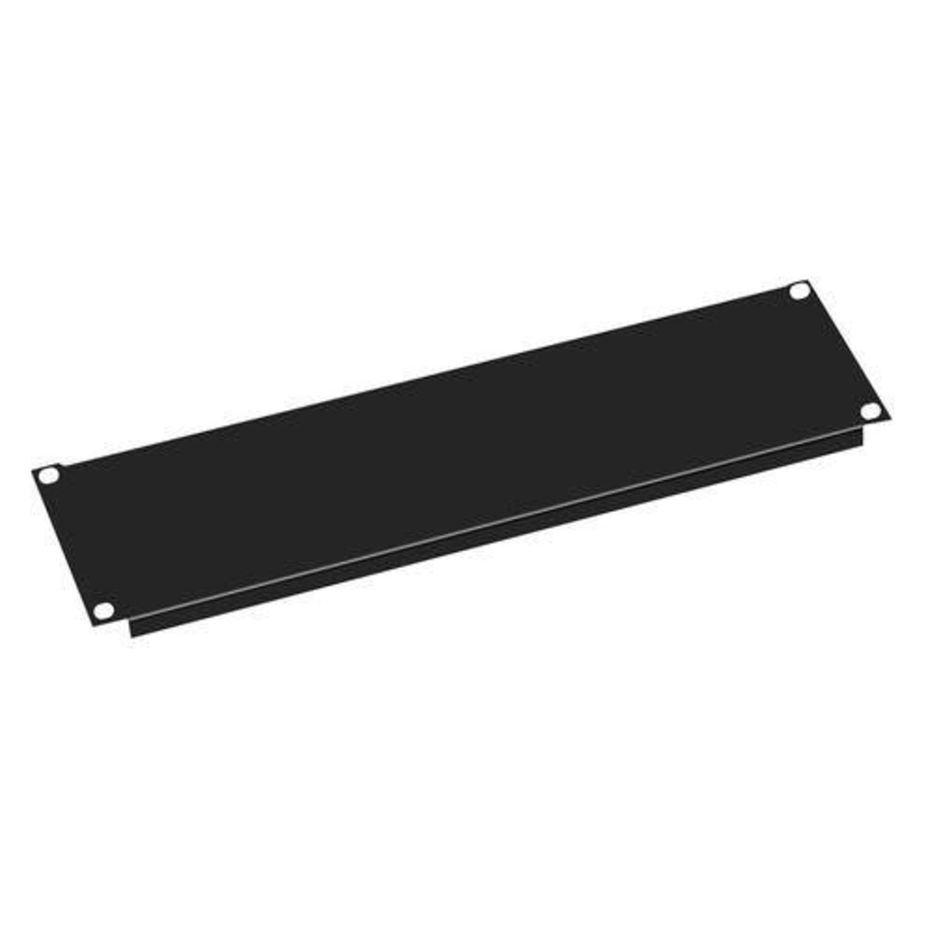 Value 19"-Blindplatte 3HE schwarz (26.99.0300)