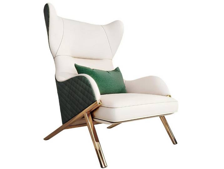 Xlmoebel Loungesessel Moderne Metall-Loungesessel in elegantem Design für entspannte Stunden (2-St., 2x Sessel), Hergestellt in Europa