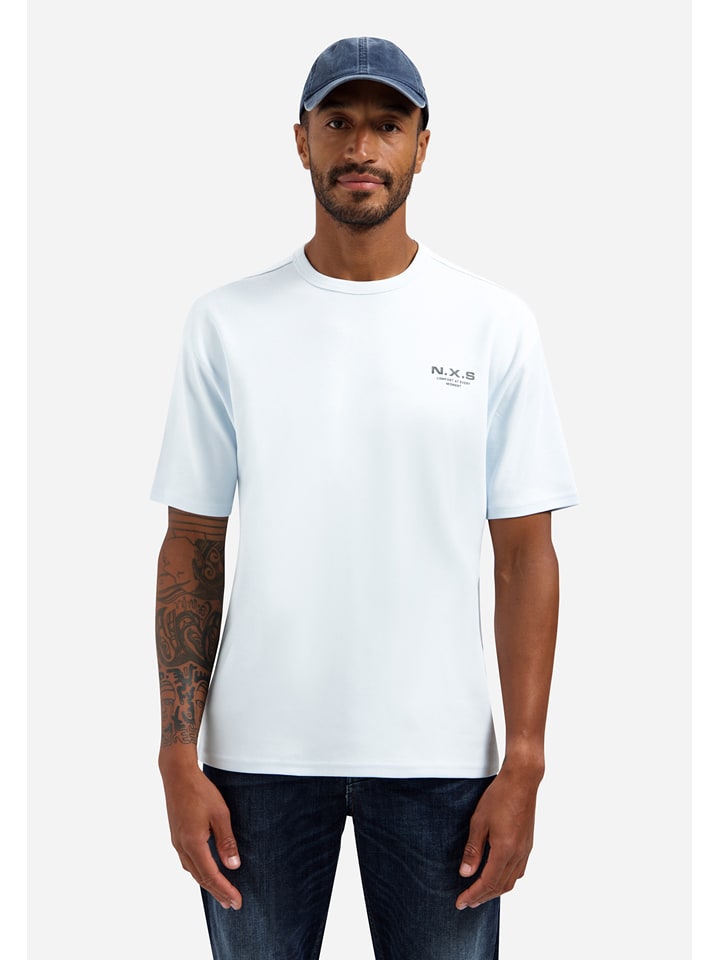 No Excess Shirt in Hellblau - 3XL