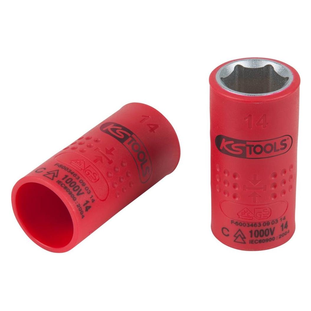 KS Tools 3/8" Isolierte Stecknuss (14 mm) (118.3839)
