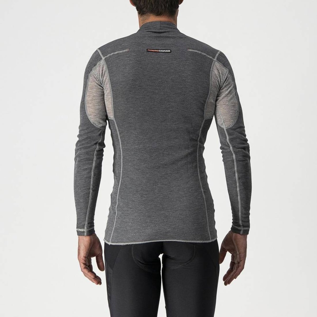 Castelli Flanders S/S T-shirt cinza, Tamanho S Homem