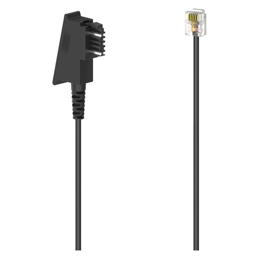 Hama 00201153 Österreichisches Anschlusskabel TST-Stecker - Modular-St. 6p4c, 10m (10483)