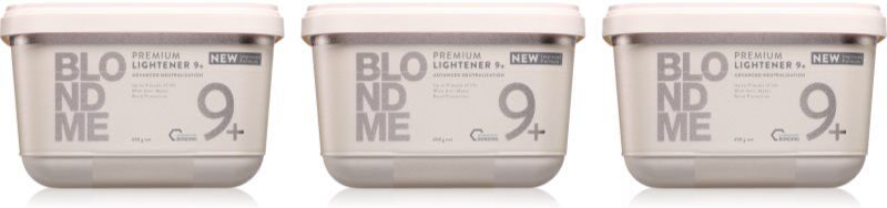 Schwarzkopf Professional Blondme Premium Lightener 9+ ensemble pour éclaircir les cheveux