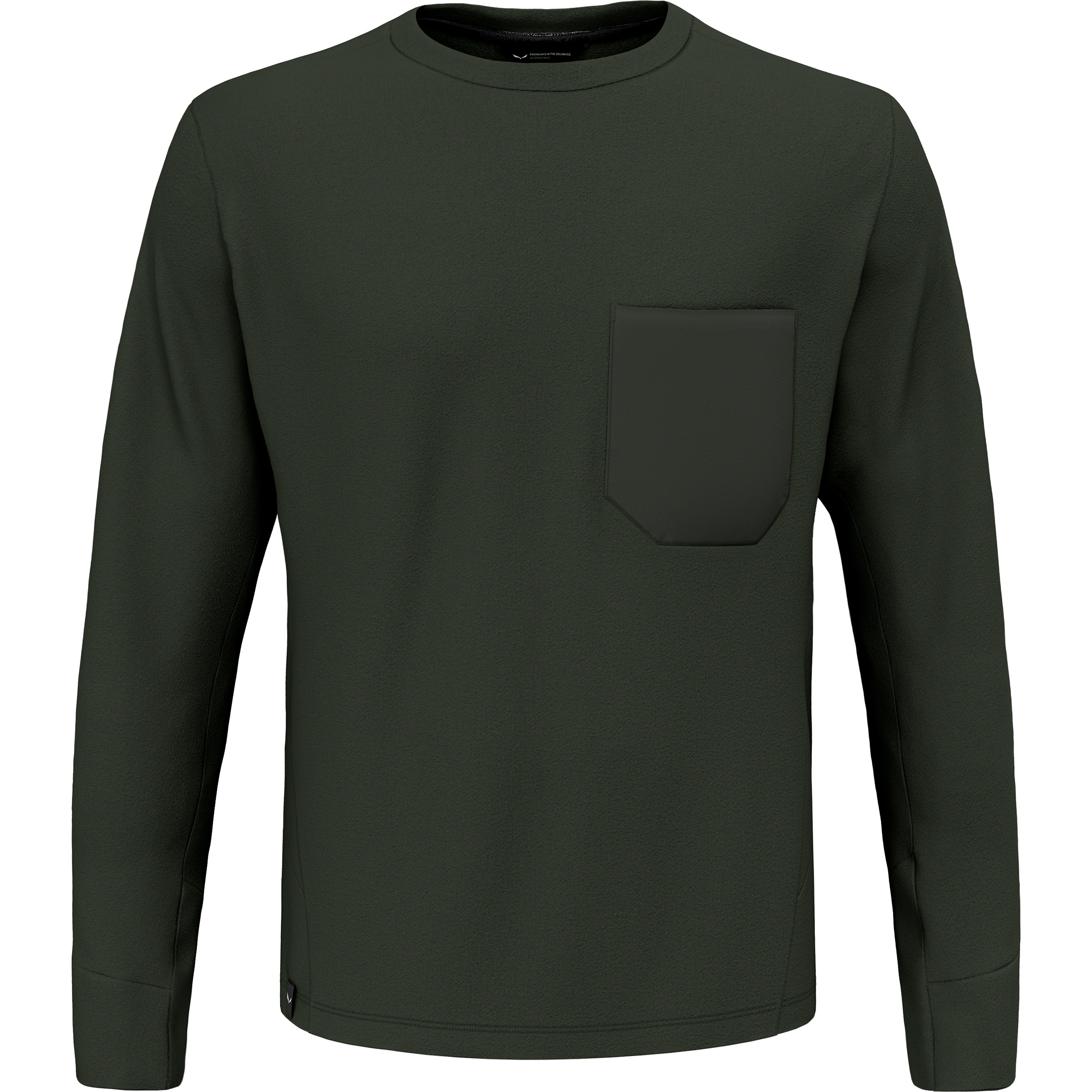 Salewa Fanes Dry Herren Pullover gruen Größe M Lifestyle Lyocell (Tencel)