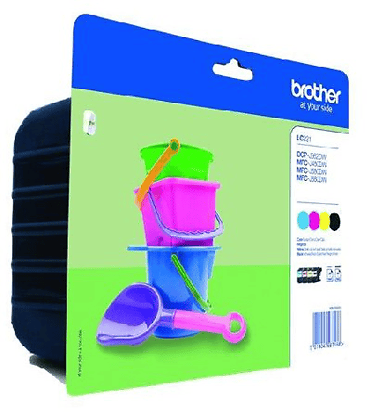 Cartucho de tinta - Brother Lc221Valbp_Pack4