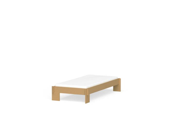 Nils Holger Moormann Bettrahmen Siebenschläfer, Designer Christoffer Martens, 102.6x36.5 cm