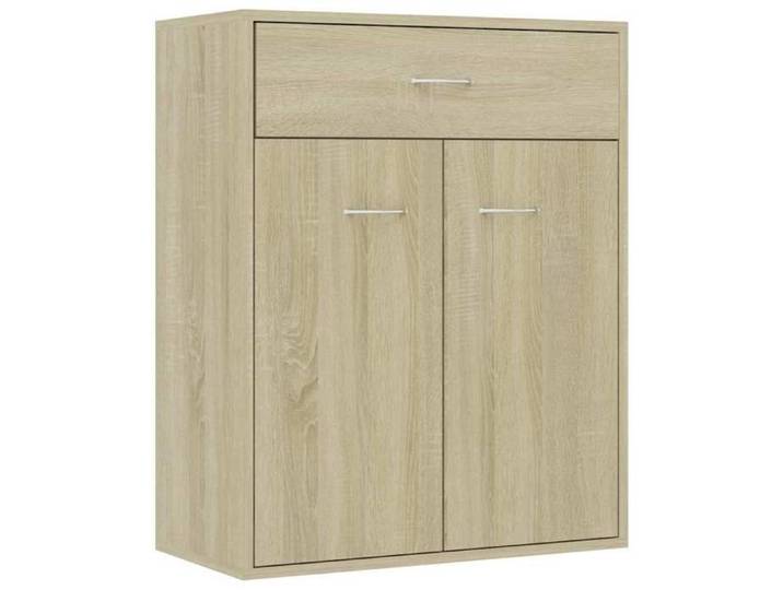 ESTINK® Buffet bas contemporain - Armoire Polyvalent - pour Cuisine/Salon - Chêne sonoma 60x30x75 cm - Bois d'ingénierie @@167