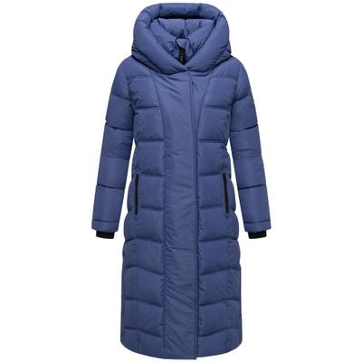 Steppmantel NAVAHOO "Engelsfeder XIV", Damen, Gr. S (36), blau (lilablau), Obermaterial: 100% Polyester. Innenfutter: 100% Polyester. Wattierung: 100% Polyester. Ärmelfutter: 100% Polyester, gerade knieumspielend, hoch geschlossener Ausschnitt,...