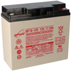 EnerSys Genesis NP18-12R AGM-Bleiakku 12V 18Ah – M5-Flachpol