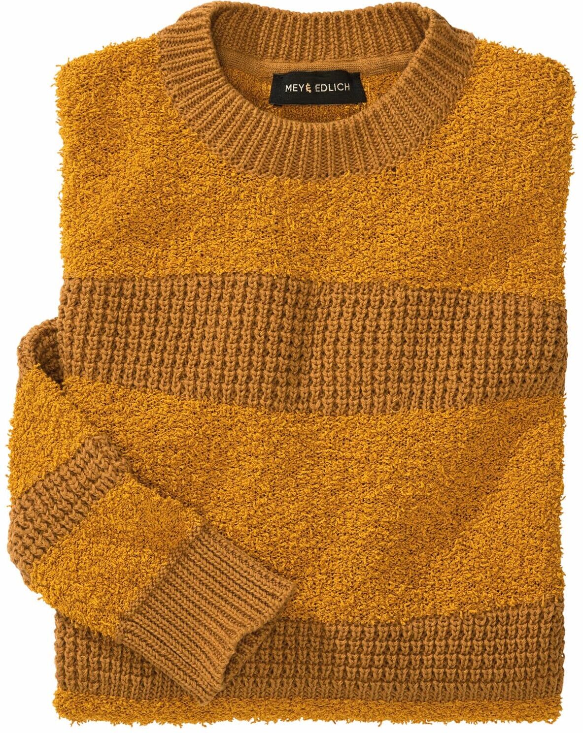 Mey & Edlich Keine-Konventionen-Pullover Gelb 52
