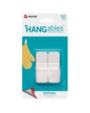 VELCRO HANGables Kleine Klebe-Haken 450g 2 St. wiederablösbar weiß (VEL-30106-WEU)