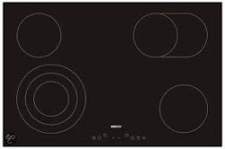Beko HIC84401, Schwarz, Integriert, 80 cm, Keramik, Glaskeramik, 4 Zone(n)