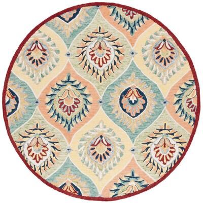 SAFAVIEH Handmade Heritage Lorainne Traditional Wool Rug