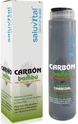 Saluvital Gel Rostro Bambú Carbón 200 ml