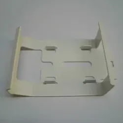 Halterung für Deckenlaufschienen, weiss für Normstahl Entrematic Secura bis 23.06.13 Deckensektionaltor