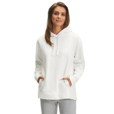 Hoodie FALKE "FALKE Hoodie", Damen, Gr. XS, weiß (off, weiß (2040)), Sweatshirts Hoodie