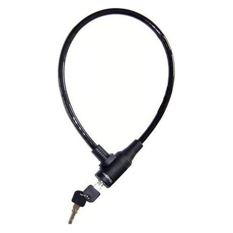 Master Lock Ocelové lanko na kolo 8269EURDPRO 65cm, černé (65 cm) (8269EURDPRO_black)