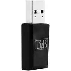 T'nB ADWF1300ACN (USB), Netzwerk Adapter, Schwarz