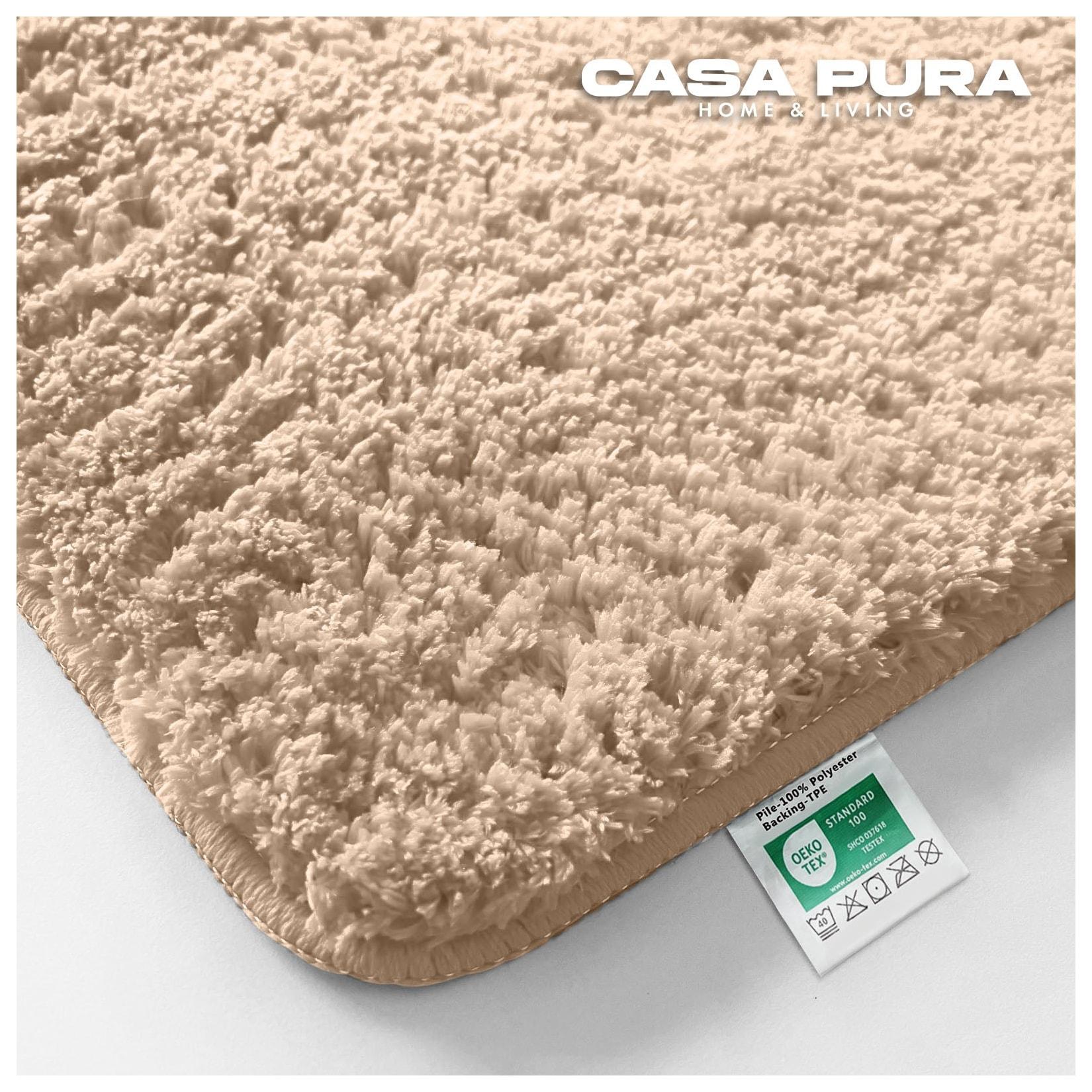 Casa Pura Badematten Sky Uni Creme Beige