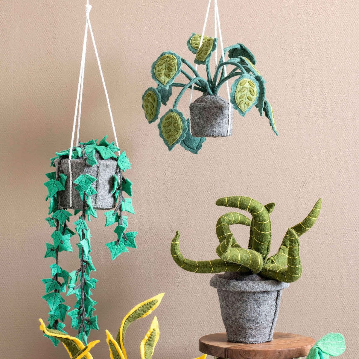 KidsDepot Hangende Plant Vilt Hedera Groen