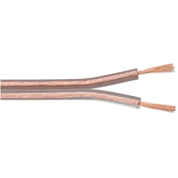 Goobay 15021 (100 m, 4 mm2), Lautsprecherkabel, Transparent