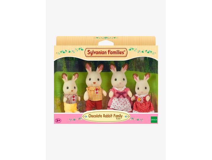 La famille Lapin Chocolat