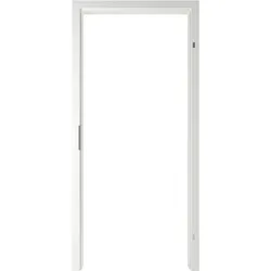 Hörmann ProLine Holz-Umfassungszarge - Duradecor Weisslack glatt - RAL 9016 Verkehrsweiß - rechts 735 x 1985 x 140
