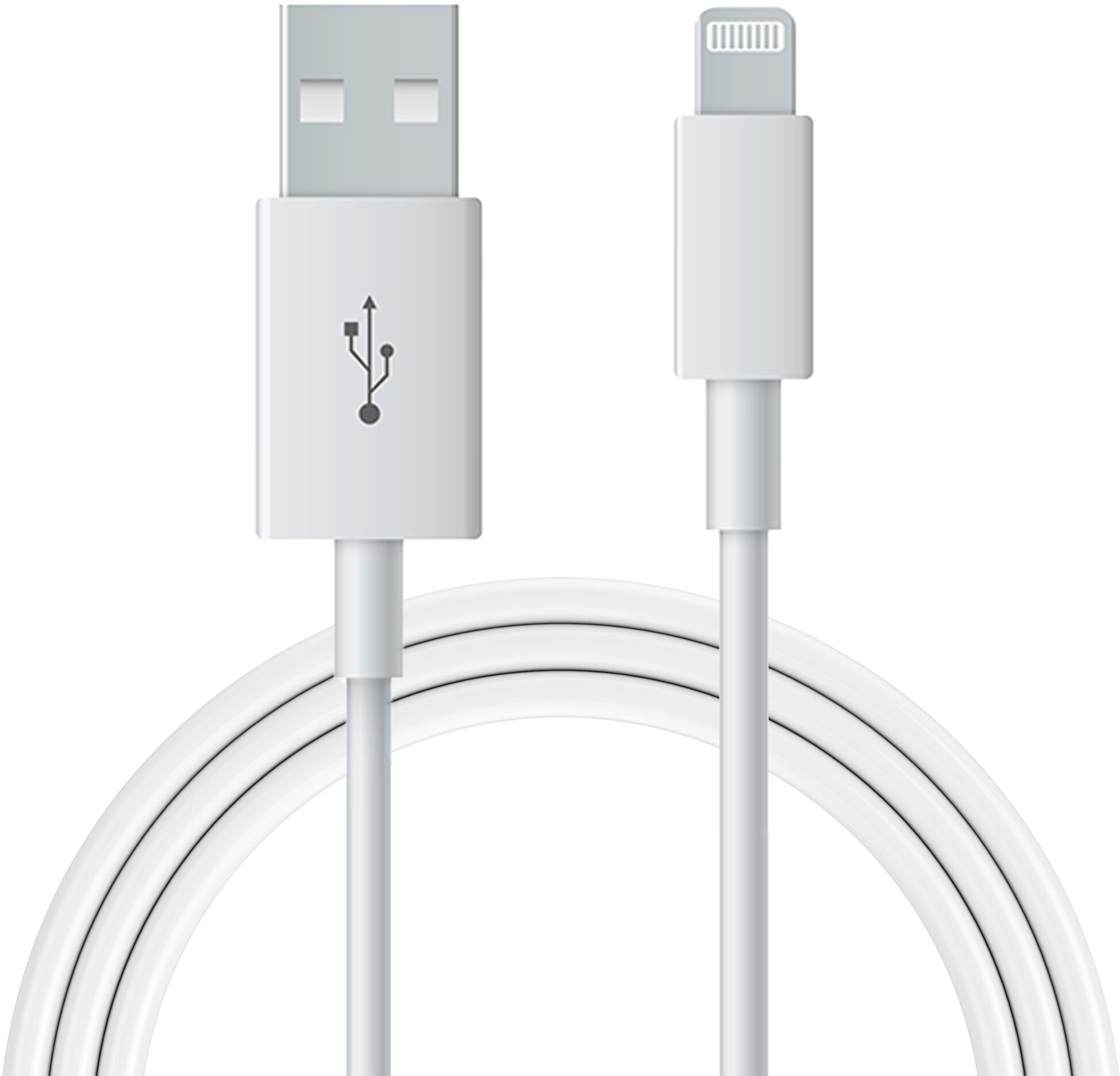 Câble (USB-A à Lightning) - 1m   blanc - Refurbished