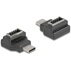 DELOCK Adapter USB 10 Gbps USB Type-C St >Typ-E Key A Bu sw.