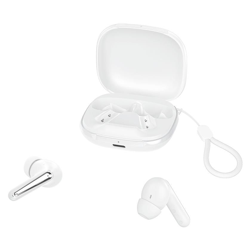 xO Bluetooth-Kopfhörer G53 TWS, weiss, mit ANC + ENC und Ständer (6 h, Kabellos) (72251567)