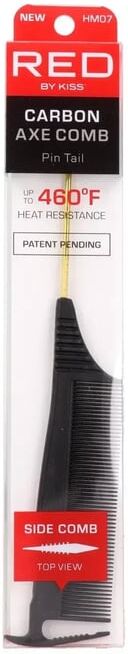 Kiss Carbon Axe Pin Tail Comb Peine