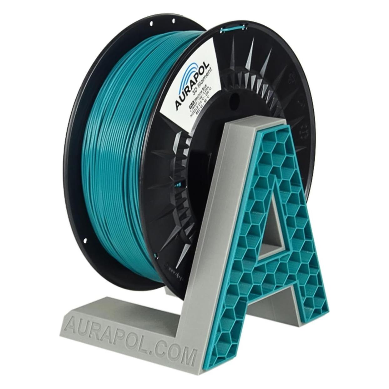 Bambu Lab Filament AURAPOL PLA 1,75mm 1kg - Machine Blue) (PLA, 1000 g, 1.75 mm) (72491800)