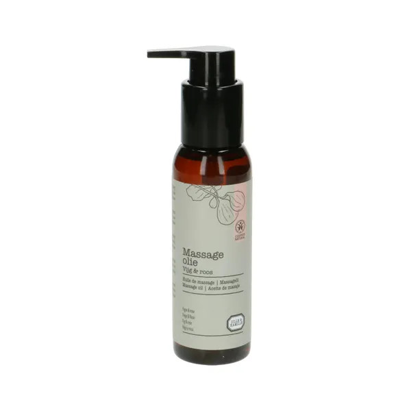 Dille & Kamille Massageolie Vijg & Roos 100 ml
