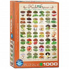 eurographics Puzzle - Kräuter und Gewürze - 1000 Teile 300787